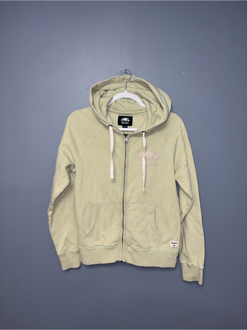 Roots | Green Zip Up Hoodie